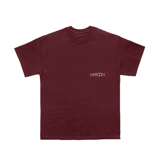 Love Is Like 2026 Tour Maroon Tee